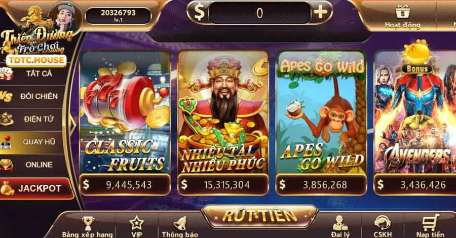 Bí quyết chơi slot game u888vip1